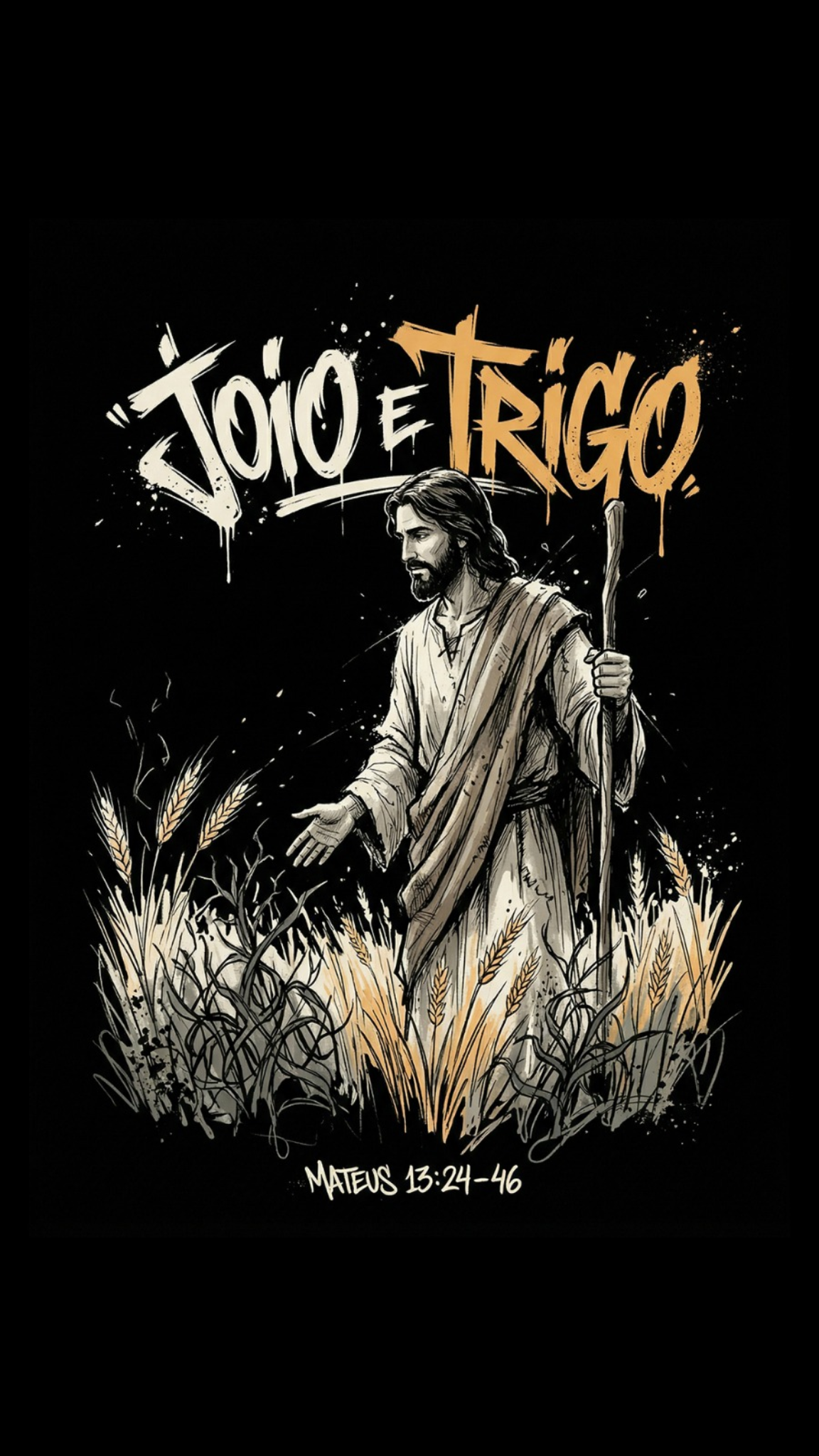 Estampa Joio e Trigo