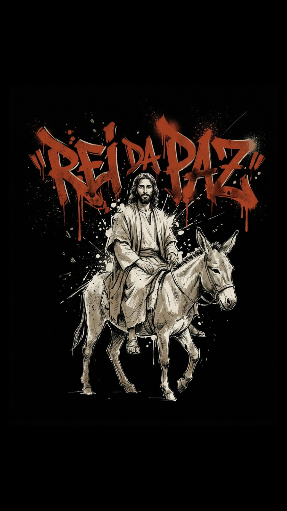 Estampa Rei da Paz